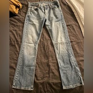 Levi boot cut jeans